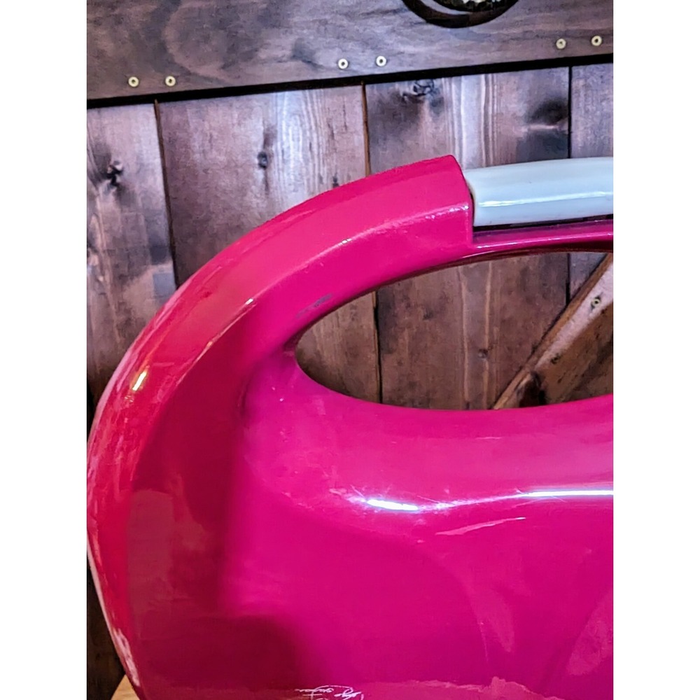 Vintage George Foreman Waffle Maker Nonstick GFW0036PT Pink Retro Kitchen Decor - Picture 9 of 13